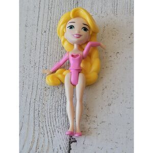 Hasbro Pink outfit tangled princess Disney mini doll toy figure